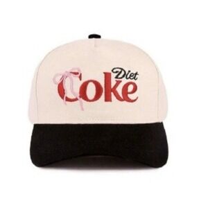 Diet Coke Embroidered Hat, Coquette Bow Trucker Cap, Soda Lover Gift Hat NEW